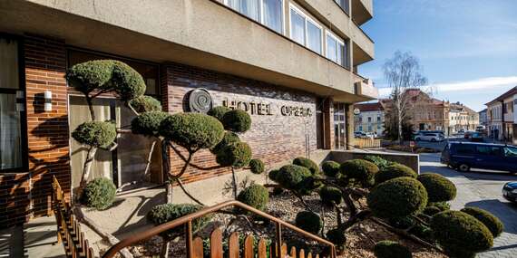 Dovolená na Vysočině v nově zrekonstruovaném hotelu Opera poblíž barokního zámku s polopenzí a bowlingem i přes léto/Vysočina - Jaroměřice nad Rokytnou
