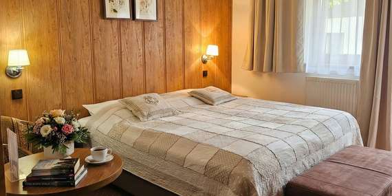 Penzion Encián s wellness v Tatranské Lomnici s výhledem na vrcholy, s polopenzí a wellness/Vysoké Tatry - Tatranská Lomnica