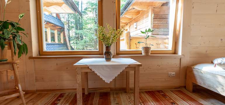 Výhľad z okna, Apatmán Medveď, Kolibecka Guest Rooms, Zakopane 