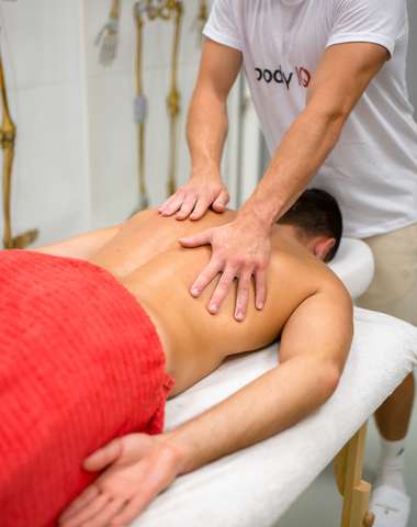 Masáže a diagnostika fyzioterapeutom v BodyIQ