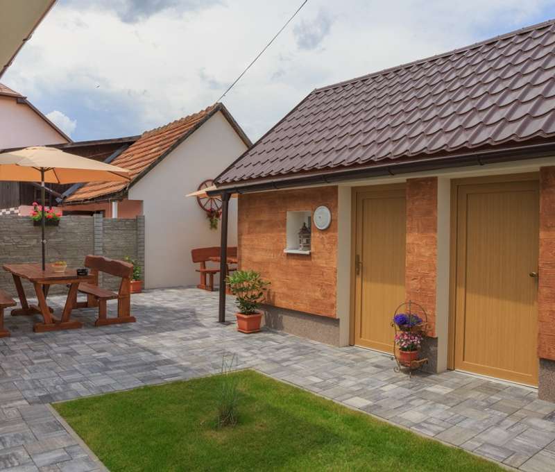 Villa Michaela v Bešeňovej - exteriér