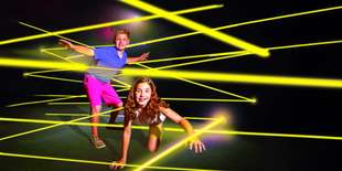 Laser bludisko
