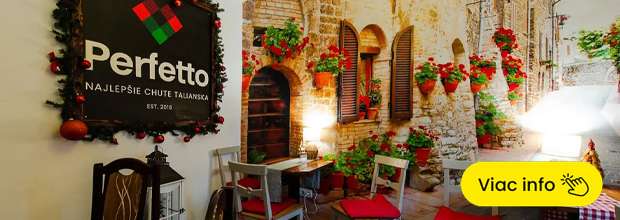 Talianske špeciality v Perfetto Manza v Prešove