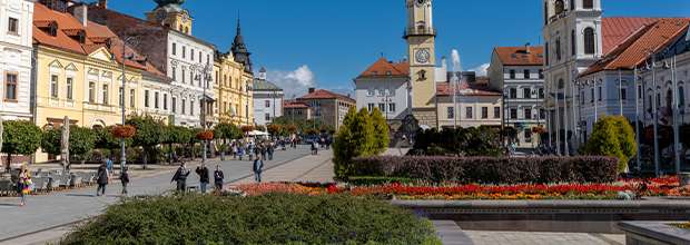 banska bystrica Historické centrum a pešia zóna