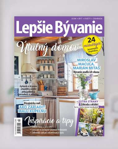 Ročné predplatné časopisu LEPŠIE BÝVANIE