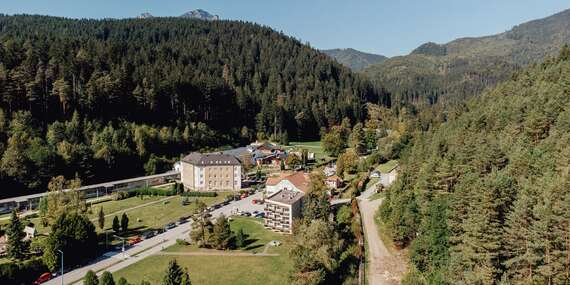 Relaxačný pobyt v Kúpeľoch Lúčky s plnou penziou, procedúrami a vstupom do vonkajších bazénov/Liptov - Lúčky