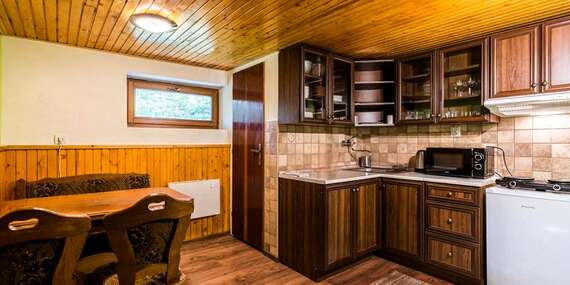 Pohodová chata Horalka v Krpáčove - príjemné rodinné ubytovanie v prírode až pre 10 hostí/Dolná Lehota