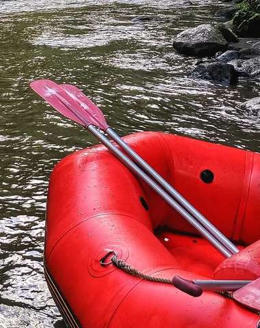Rafting na trase Bešeňová - Lisková