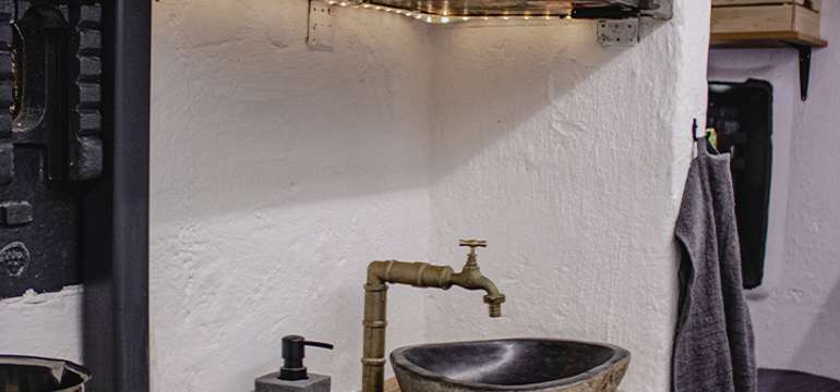 Bunker A - kuchyňa