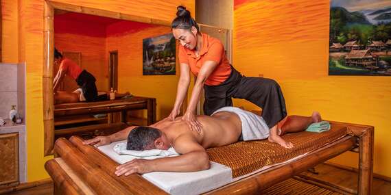 Exkluzívna thajská olejová masáž v jednom z najobľúbenejších salónov v centre mesta/Bratislava – Staré Mesto