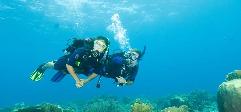 Kurz potápania v centre Academia Aquatica