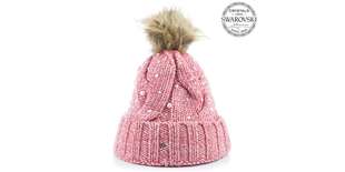 80524618 NEW ERA MERINO KNIT PEACH Swarovski
