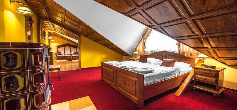 Apartmán v hoteli Husárik**** je zložený z viacerých miestností