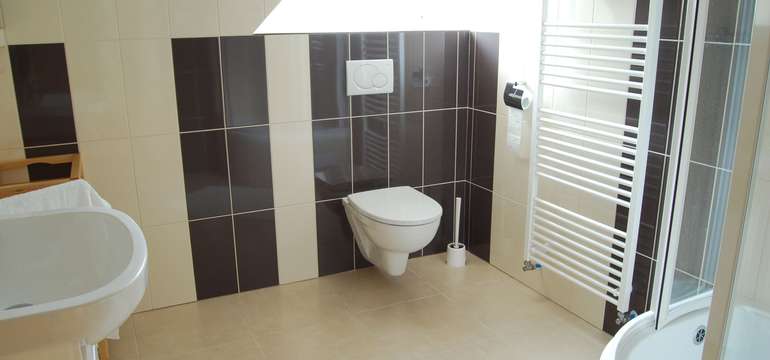 Každý apartmán má vlastné sociálne zariadenie