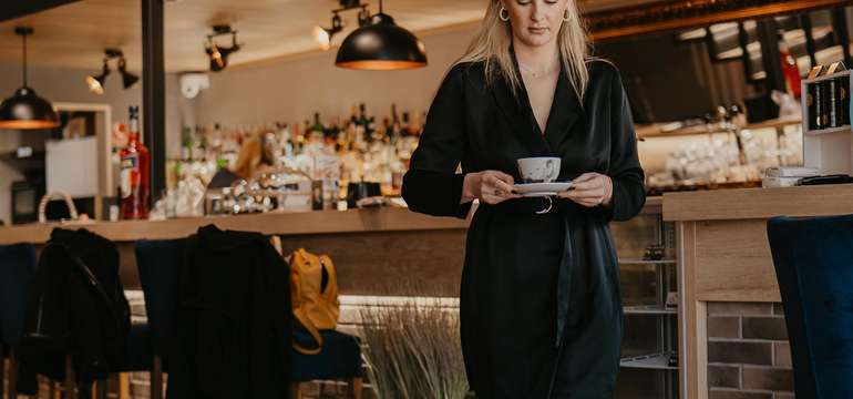 V Emporio Lounge bare kladú veľký dôraz nielen na prípravu, ale aj na podávanie samotnej kávy