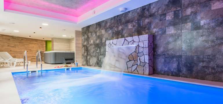 Wellness centrum priamo v hoteli Tulipán***