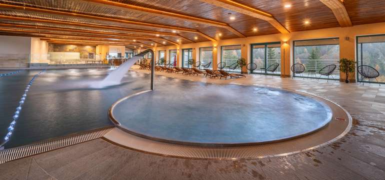 Vstup do wellness centra v Hoteli Jason**** v srdci Bielych Karpát