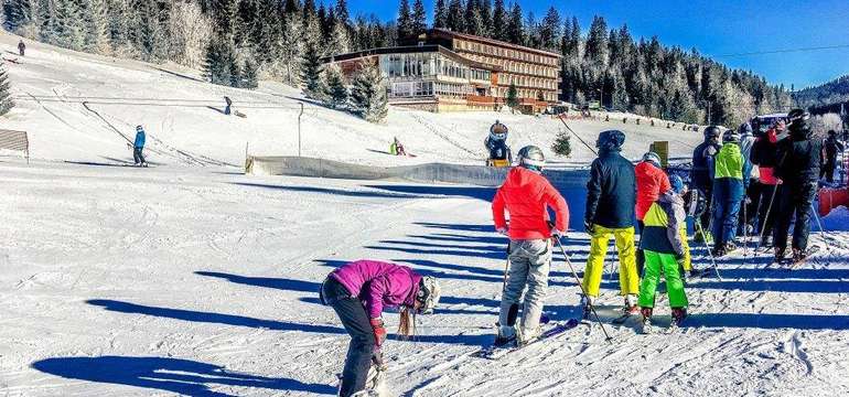 Lyžiarske stredisko Ski Monkova dolina priamo pri hoteli Magura