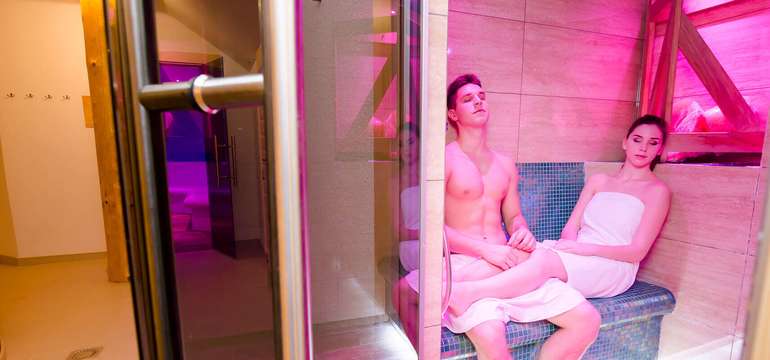 Bylinková parná sauna vo wellness centre Masarykov dvor