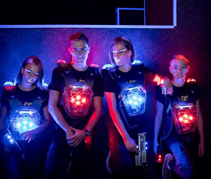 Akčná laser arena v Komárne - hry plné adrenalínu pre 2 až 12 osôb