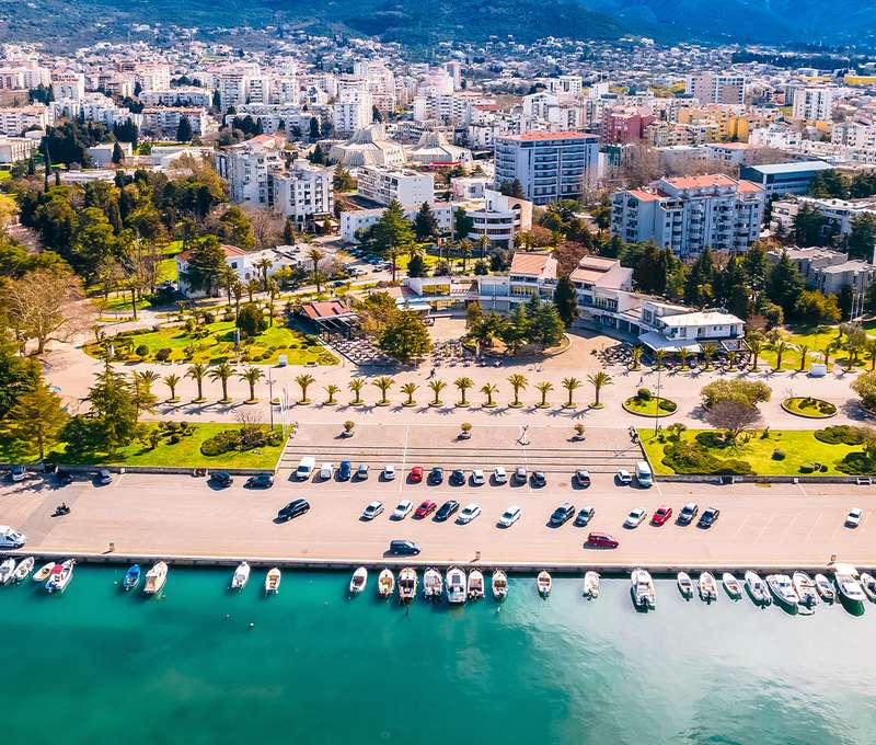 Mesto Bar v Čiernej Hore