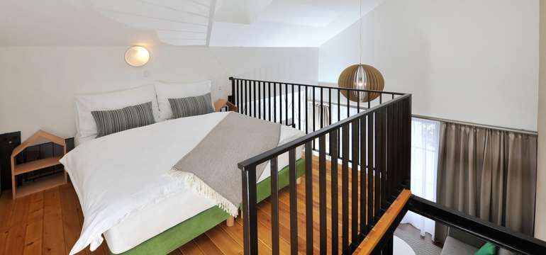 Mezonetové apartmány 4+2 jsou dostupné za příplatek