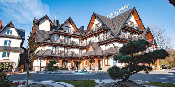 NOVINKA: Pôsobivý hotel Grand Tatry blízko termálov a ski centier (aj na Silvester a rok 2023)/Poľsko - Vysoké Tatry