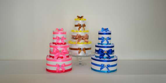 Plienkové torty pre malých drobcov a budúcich rodičov/Slovensko