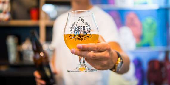 Jedinečná ochutnávka remeselných pív svetových pivovarov v BEER STATION TAPHOUSE/Bratislava - Petržalka