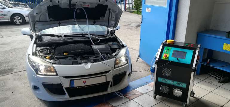 Dekarbonizácia motora - vám zníži spotrebu, emisie, hlučnosť + dezinfekcia klimatizácie ozónom