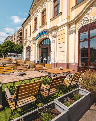 Mestský pivovar Alžbetka na Obchodnej ulici v Bratislave
