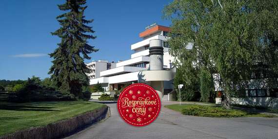 EXTRA CENY: Blahodarný pobyt v Ensana Vietoris*** v Kúpeľoch Smrdáky s polpenziou a procedúrou/Smrdáky