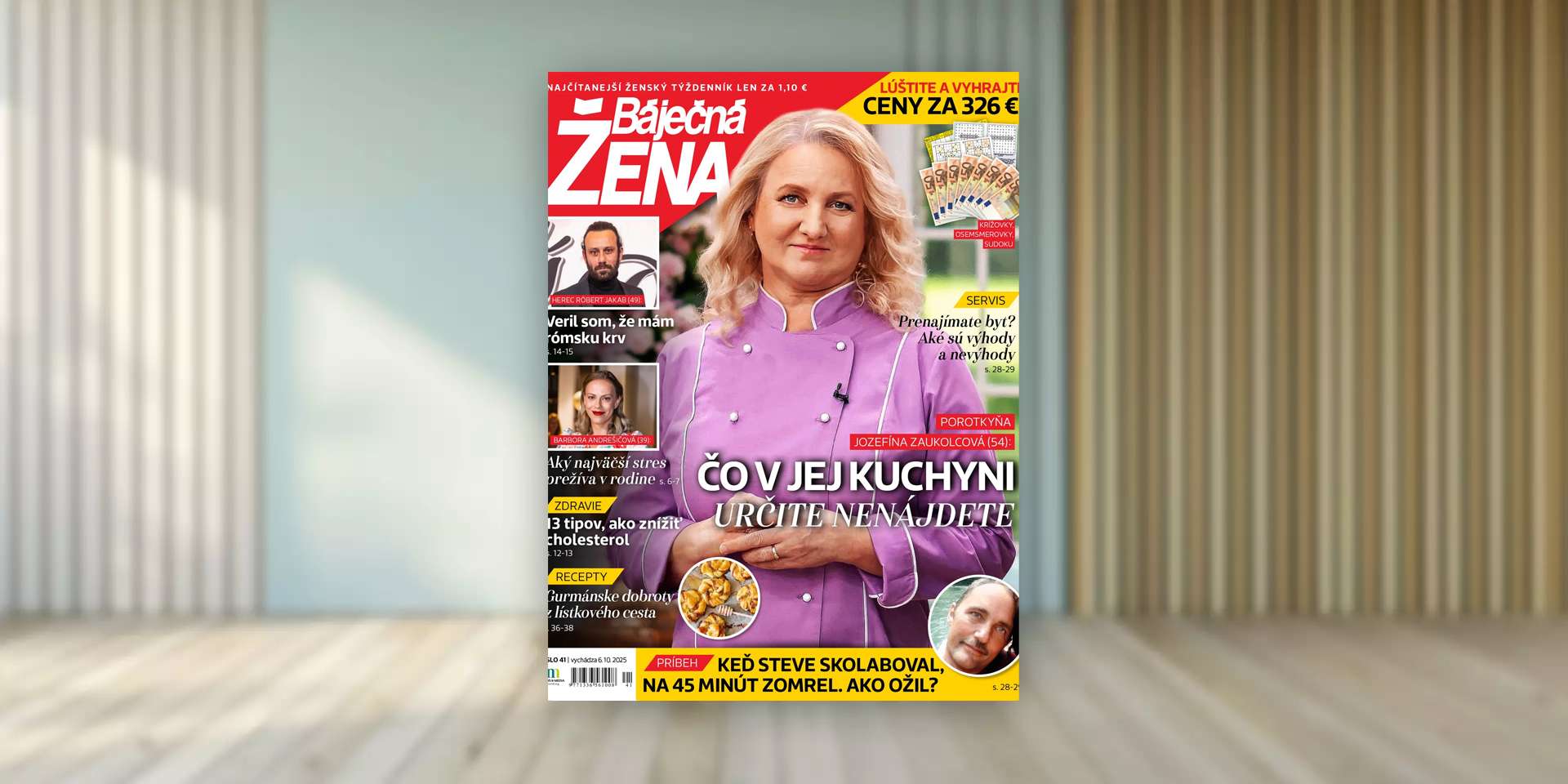 Ročné predplatné týždenníka Báječná žena