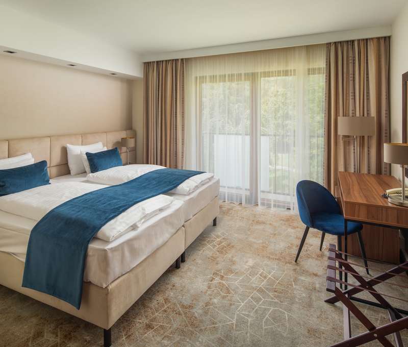 Hotel Fagus**** poskytuje ubytovanie v moderných izbách