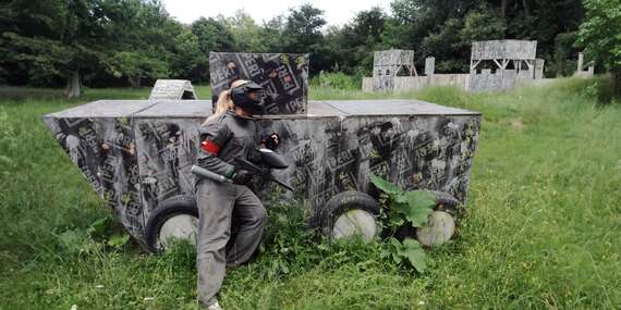 Paintball na najväčšom outdoorovom ihrisku na Slovensku - len 15 min. od Bratislavy/Kalinkovo