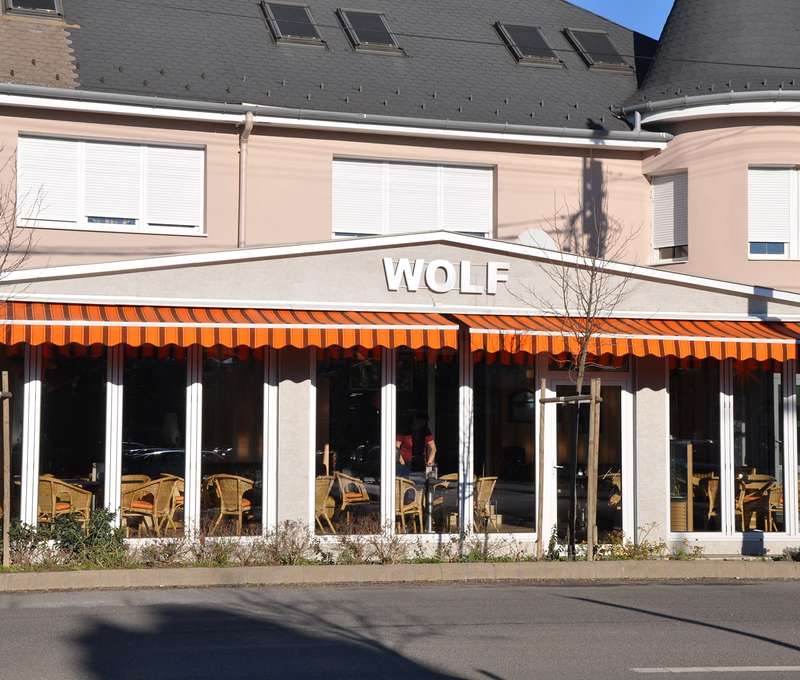 Hotel (na fotke) a penzión Wolf stoja len 9 minút pešo od slávnych kúpeľov Sárvár
