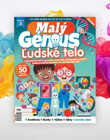 Malý Génius - ročné predplatné pre všetky zvedavé deti