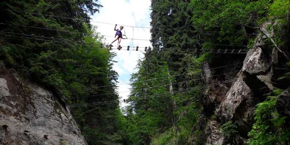 Prvá slovenská via ferrata v Malej Fatre s horským sprievodcom/Slovensko