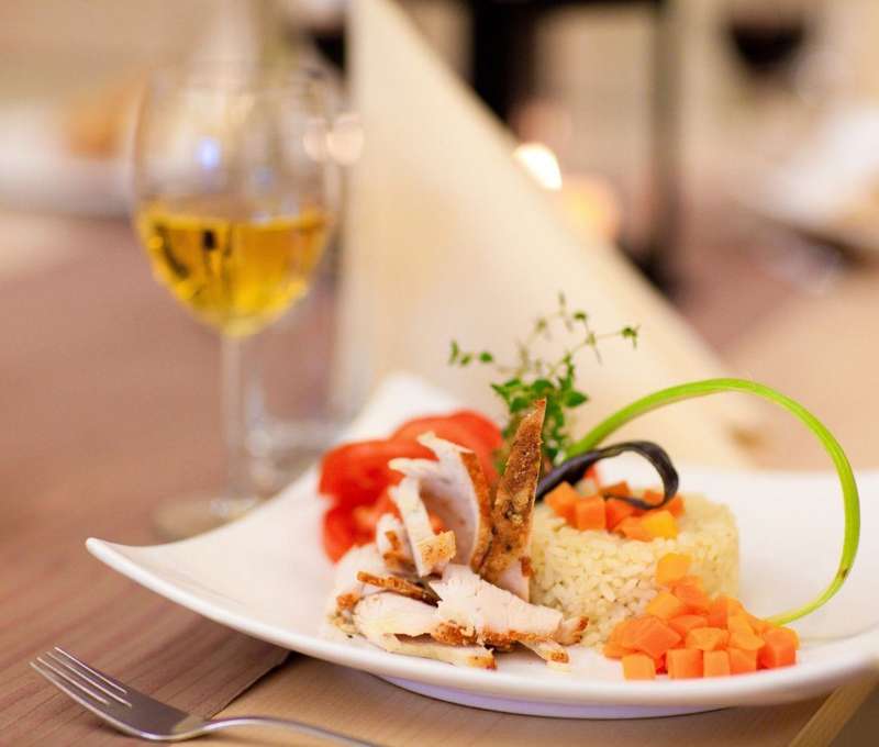 Gastronómia v hoteli Wilga*** v poľskom Krakove