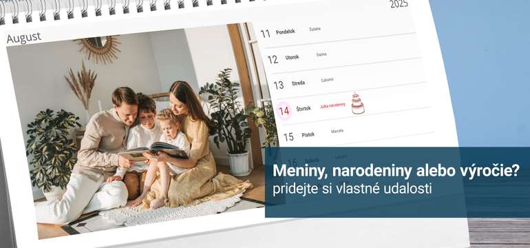 Vyznačte si dôležité dátumy