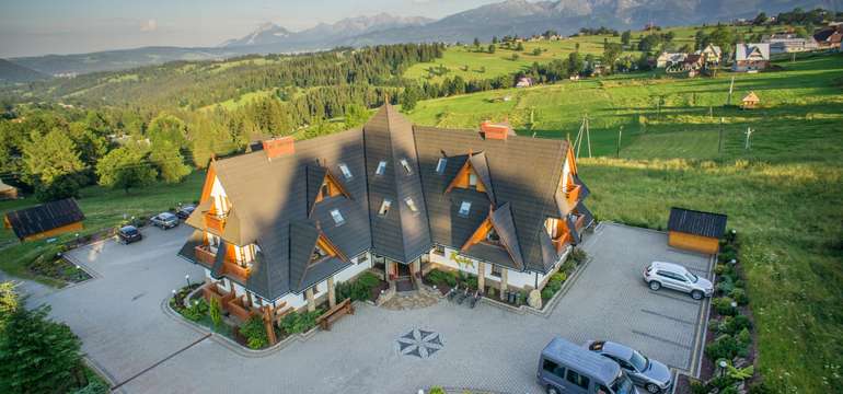 Hotel Redyk*** v najvyššie položenej poľskej obci Zab v Zakopanom
