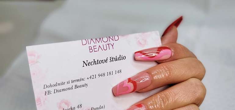 Gélové nechty v Diamond beauty
