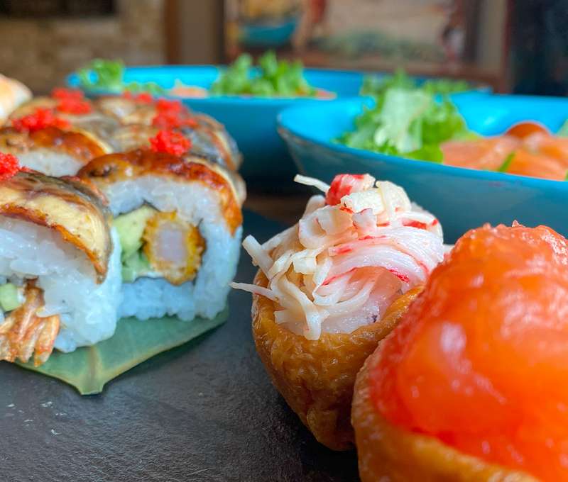 SUSHI menu v Gao Restaurant