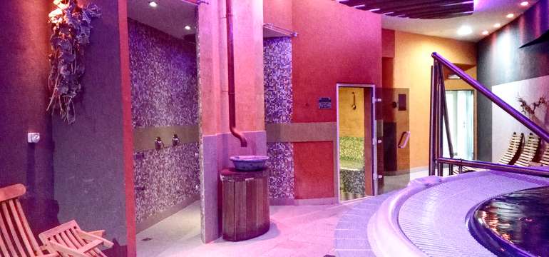 Wellness centrum v hoteli Spolcentrum*** (fínska, parná a bylinková sauna, vírivka, ľadopád)