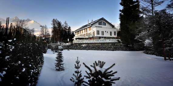 Apartmány Belveder pri lanovke na Lomničák s wellness alebo pivným kúpeľom - prvý hotel v Tatrách s pivnými kúpeľmi/Vysoké Tatry - Tatranská Lomnica