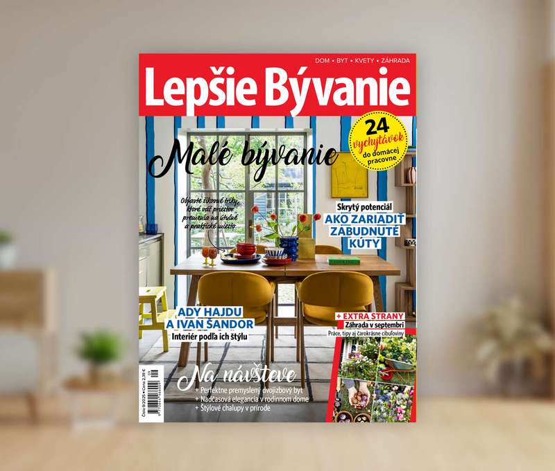 Ročné predplatné časopisu LEPŠIE BÝVANIE