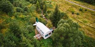 Lietadlo v lese - najoriginálnejší glamping + neobmedzená sauna a vírivka