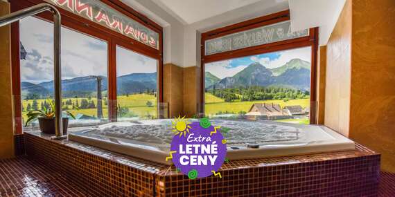 EXTRA CENY: Wellness pobyt v obľúbenom goralskom penzióne Ždiaranka uprostred krásnej prírody Belianskych Tatier/Belianske Tatry - Ždiar