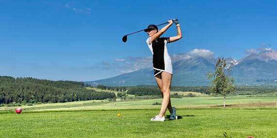 Golfový tréning alebo golfový kurz na získanie HCP (zelenej karty) so skúsenými trénermi - NOVÉ TERMÍNY 2025/Vysoké Tatry - Malý Slavkov
