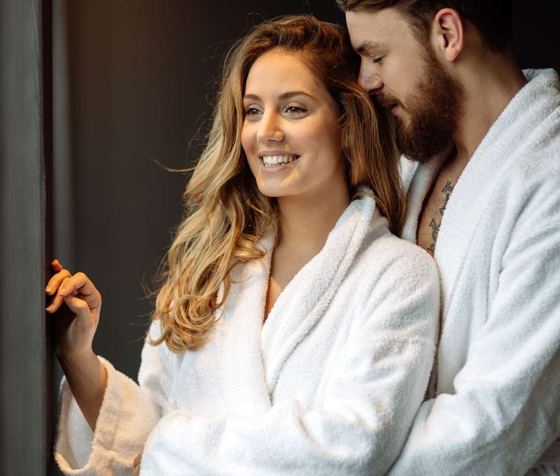 Privátny oddych vo wellness je súčasťou každého balíčka